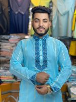 অরিজিনাল ধুতি কটন পাঞ্জাবি কোডঃ H431