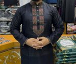 অরিজিনাল ধুতি কটন পাঞ্জাবি কোডঃ H431 - Image 6